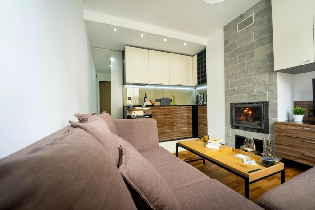 Secluded Mountain Cozy Studio With Fireplace Bansko Exteriör bild