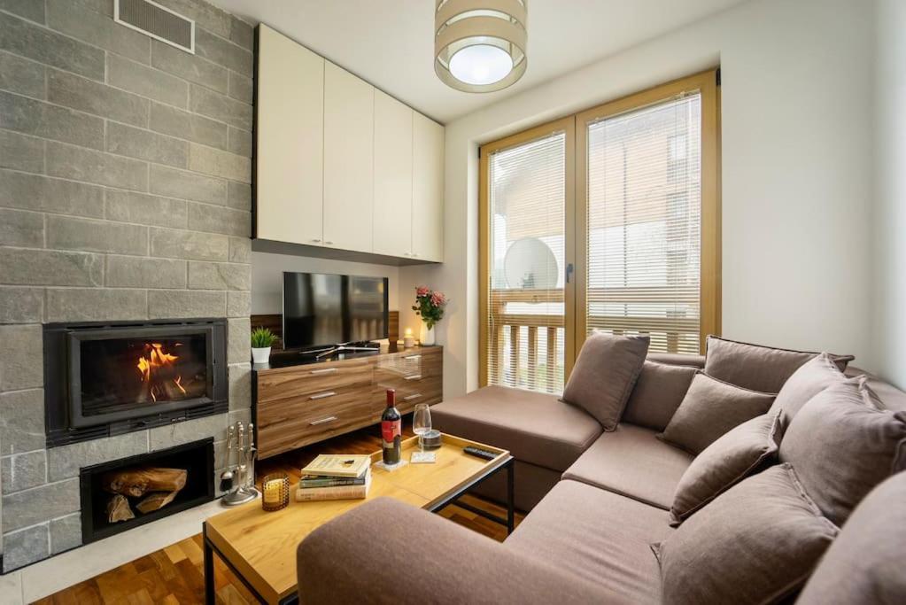 Secluded Mountain Cozy Studio With Fireplace Bansko Exteriör bild